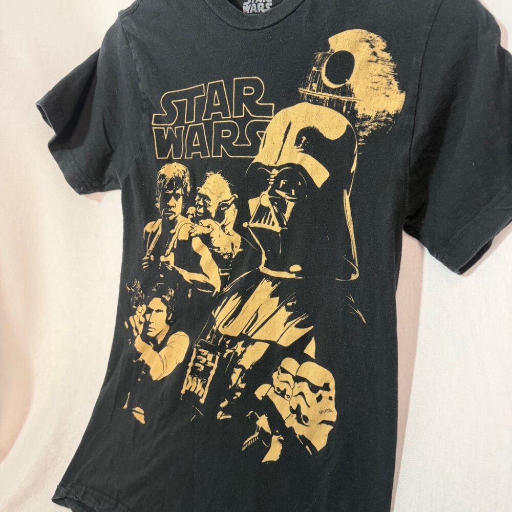 Y2K Star Wars Tee Pre Disney-Lucas Films LTD  Graphic Shirt - Picture 4 of 6